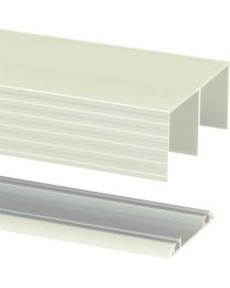 STOREMAX BASIC SCHUIFDEUR RAIL ALUMINIUM WIT 240 CM TYPE R-40