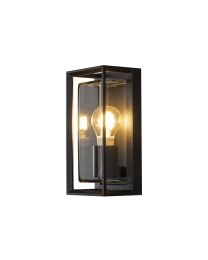 BRINDISI WANDLAMP 230V 13X26CM E27 TRANSPARANT GLAS, MAX 1X 20W