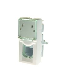 LEGRAND MOSAIC STOPCONTACT RJ11 4 CONTACTDOOS