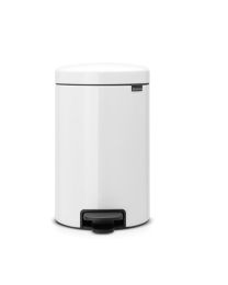 BRABANTIA NEWICON PEDAALEMMER 12L WIT