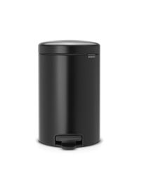 BRABANTIA NEWICON POUBELLE À PEDALE 12L AVEC SEAU INTERIEUR SYNTHETIQUE