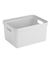 SIGMA HOME BAC DE RANGEMENT 32L BLANC