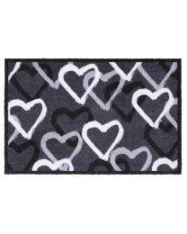 HAMAT DEURMAT MONDIAL HEARTS 40X60CM