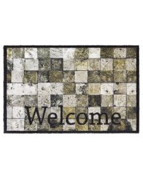 HAMAT DEURMAT PRESTIGE WELCOME TILES 50X75CM