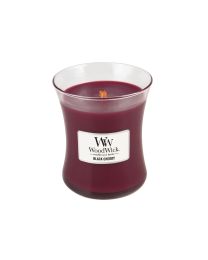 WOODWICK BLACK CHERRY MEDIUM CANDLE