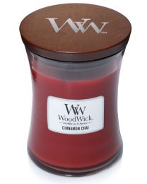 WOODWICK CINNAMON CHAI MEDIUM CANDLE