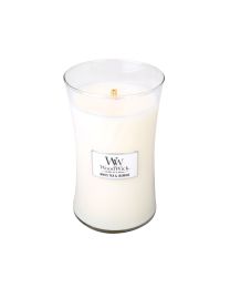 WOODWICK WHITE TEA & JASMINE LARGE CANDLE