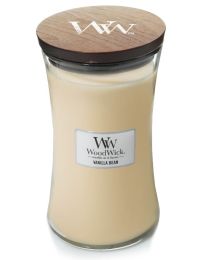 WOODWICK VANILLA BEAN LARGE CANDLE