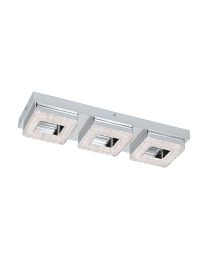 EGLO FRADELO APPLIQUE/PLAFONNIER CHROME 3X4W