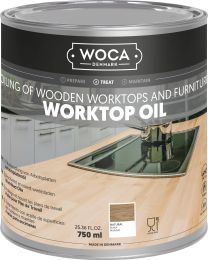 WOCA HUILE POUR PLAN DE TRAVAIL 750ML NATUREL