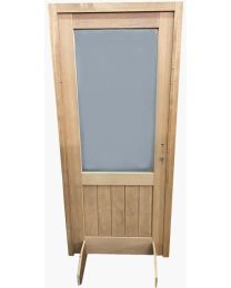 LUXMA BLOC-PORTE EXTERIEUR VERRE NR80 GAUCHE 98X206.5CM