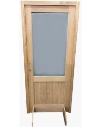 LUXMA BLOC-PORTE EXTERIEUR VERRE NR80 DROITE 93X206.5CM