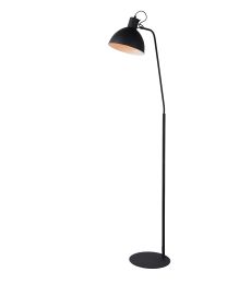 LUCIDE SHADI - LEESLAMP - DIA 28CM - 1XE27 - ZWART