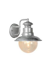 LUCIDE FIGO - WANDLAMP BUITEN - DIA 21,3CM - 1XE27 - IP44 - ZINK