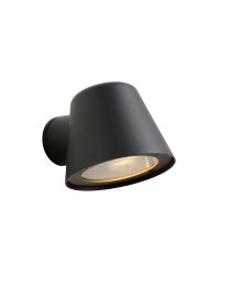 LUCIDE DINGO-LED - WANDLAMP BUITEN - LED DIMBAAR - GU10 - 1X5W 3000K - IP44 - ANTRACIET