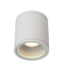 LUCIDE AVEN - PLAFONDSPOT BADKAMER - DIA 9CM - 1XGU10 - IP65 - WIT