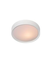 LUCIDE LEX PLAFONDLAMP DIA 25CM 1XE27 WIT