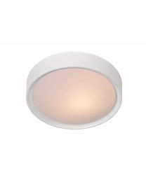 LUCIDE LEX PLAFONDLAMP DIA 33CM 2XE27 WIT