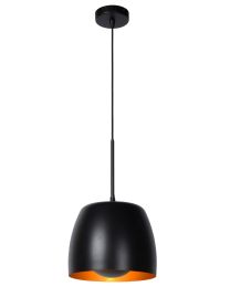 LUCIDE NOLAN - SUSPENSION - DIA 24 CM - 1XE27 - NOIR