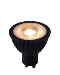 LUCIDE MR16 - AMPOULE LED - DIA 5 CM - LED DIM TO WARM - GU10 - 1X5W 2200K/3000K - NOIR